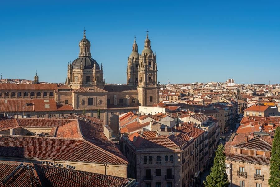 Vista aérea de Salamanca