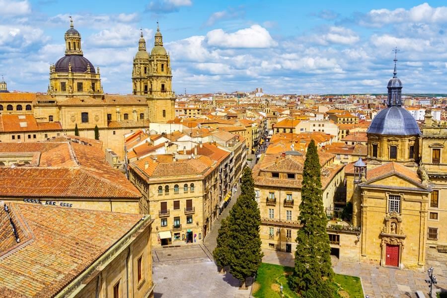 Vista aérea de Salamanca