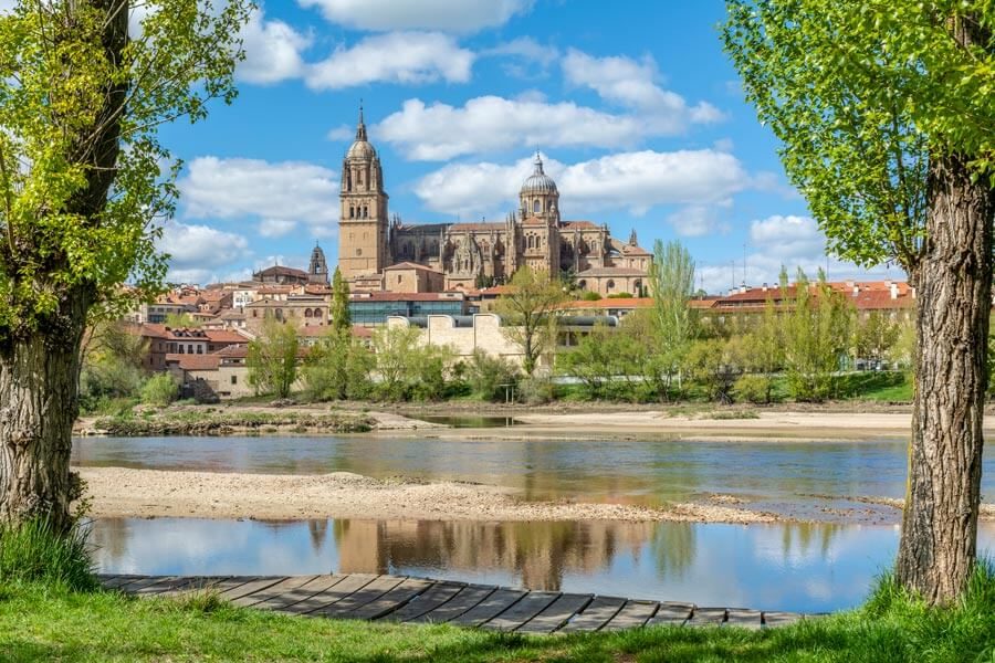 Vista Catedral de Salamanca