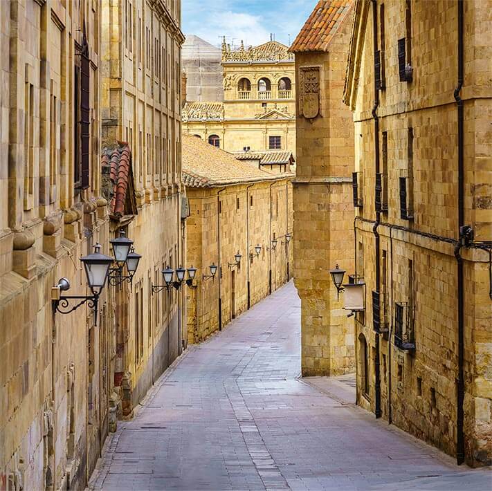 Detalle calle Compañía Salamanca